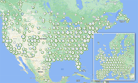 Cloud Plans Network Map image Cloud Plans Network Map image